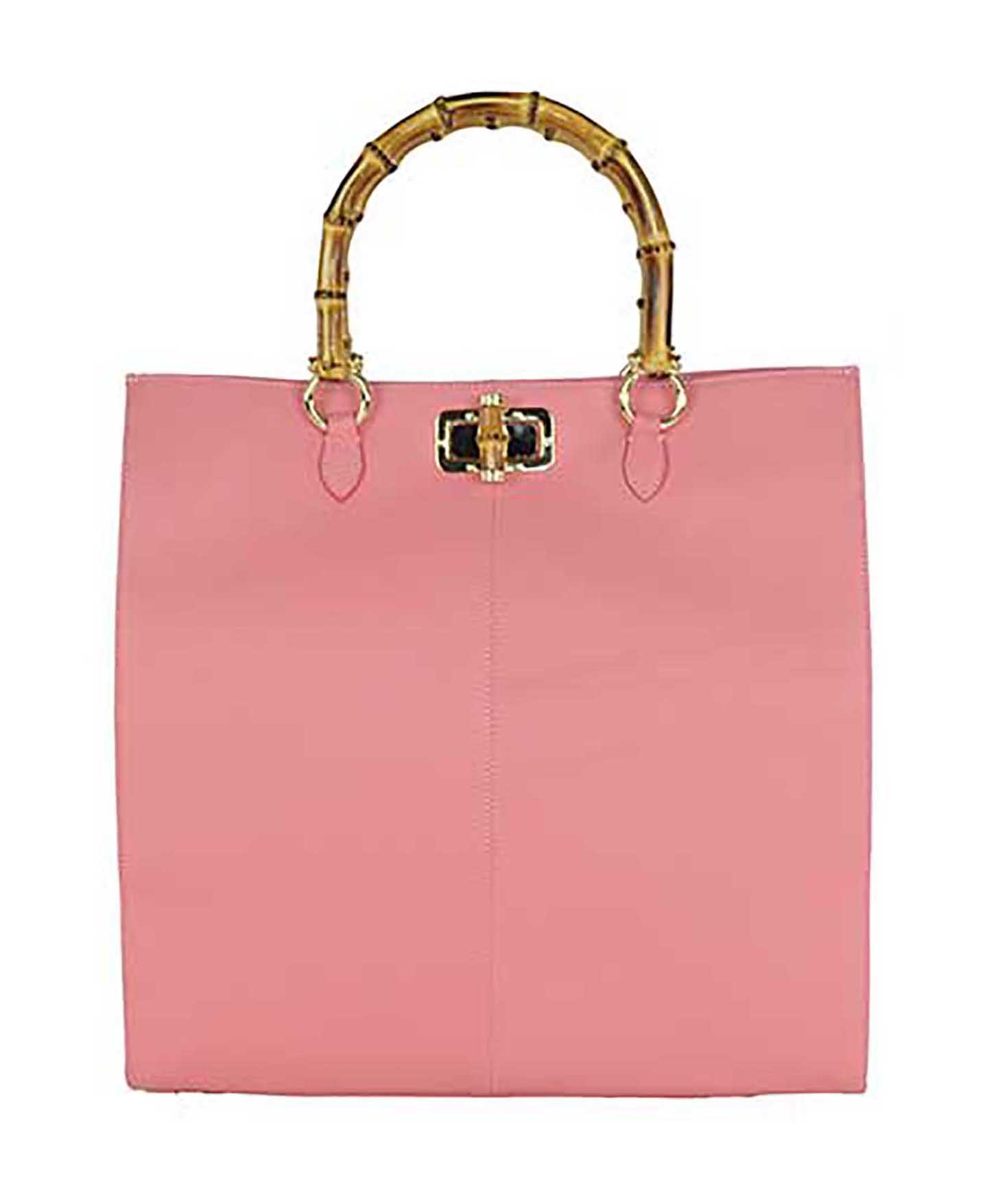 Tote con manico Bamboo in Pelle di Vitello