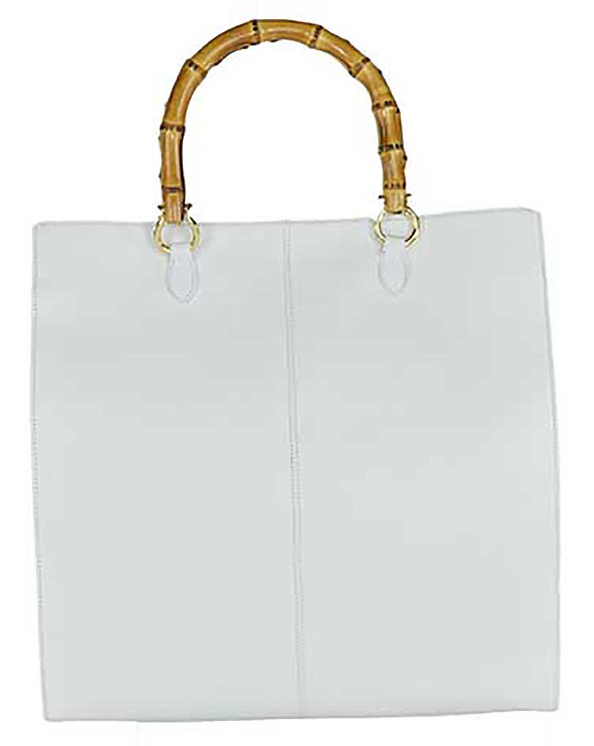 Tote con manico Bamboo in Pelle di Vitello - immagine 4