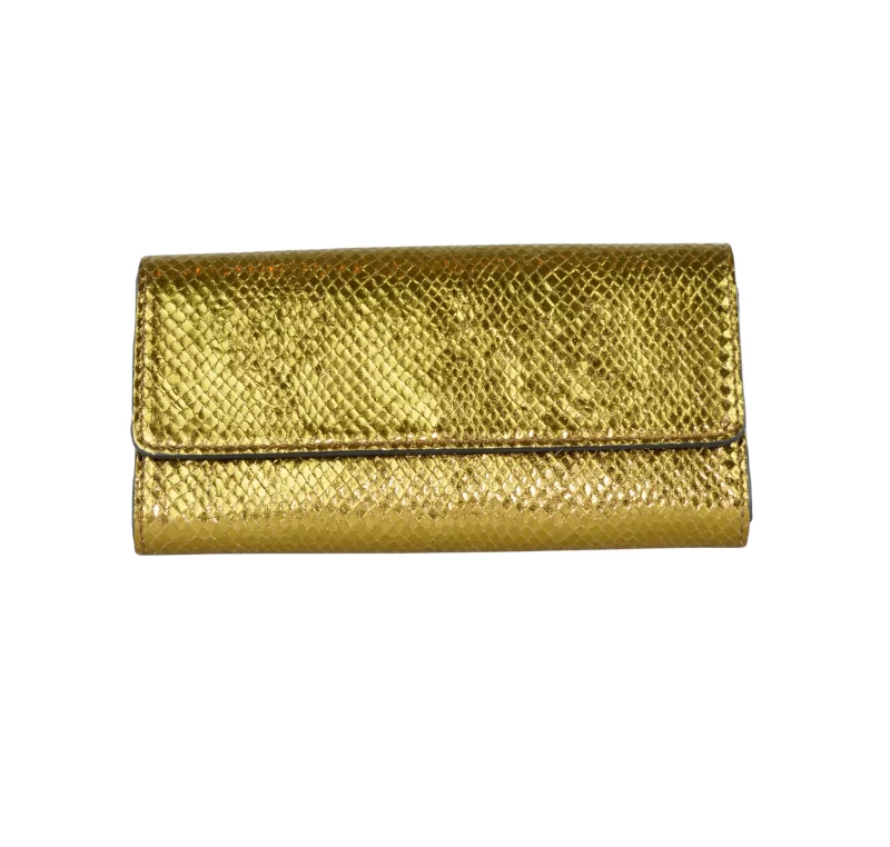 Women's Shiny Leather Wallet - Image 2