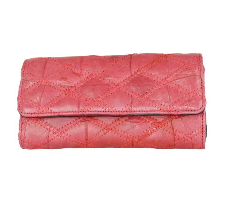 Women's Crocodile Leather Wallet - Image 5