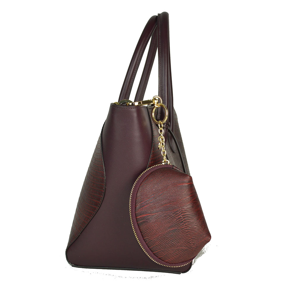 Large shopper bag in croc-printed leather - Image 12