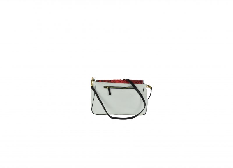 Shoulder bag patta in vero pitone - immagine 17