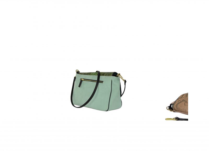 Shoulder bag patta in vero pitone - immagine 29