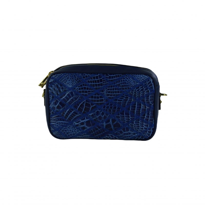 Pochette coccodrillo con pelle - immagine 3