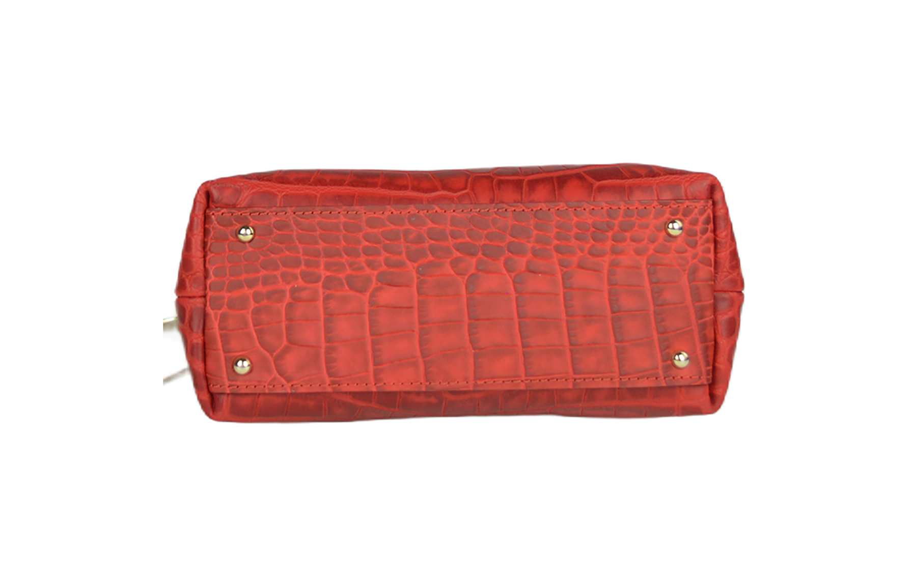 Borsa Saddle in vero Pelle stampa cocco - immagine 3