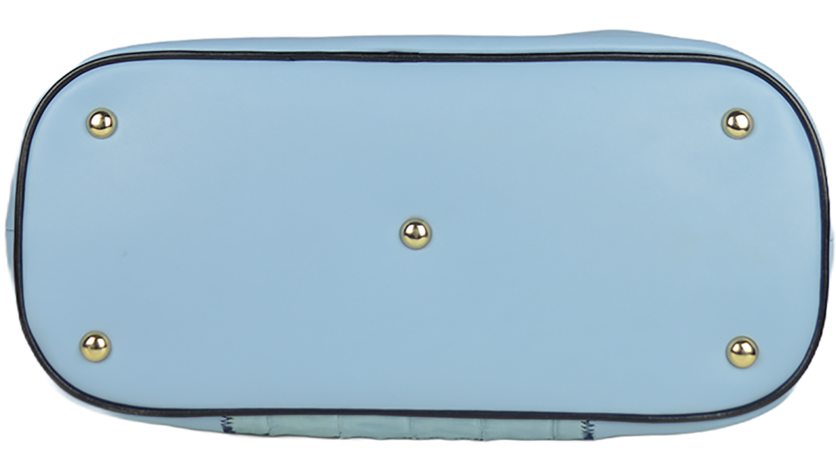 Borsa large in coccodrillo - immagine 6