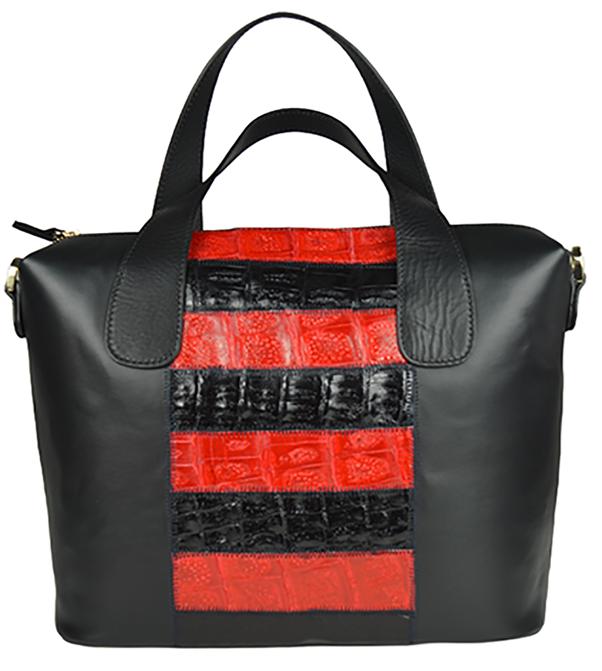 Borsa large in coccodrillo - immagine 17