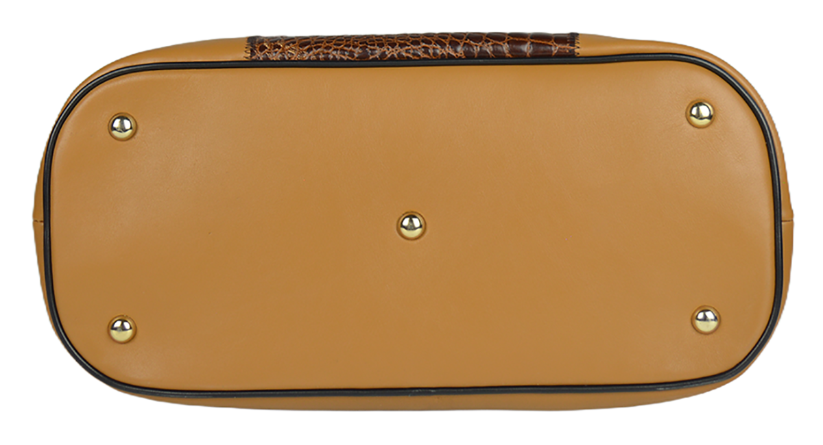 Borsa large in coccodrillo - immagine 22