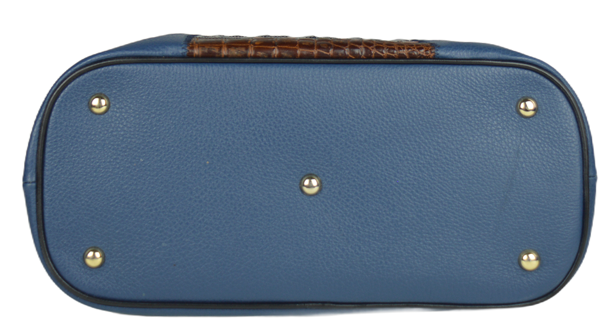 Borsa large in coccodrillo - immagine 24